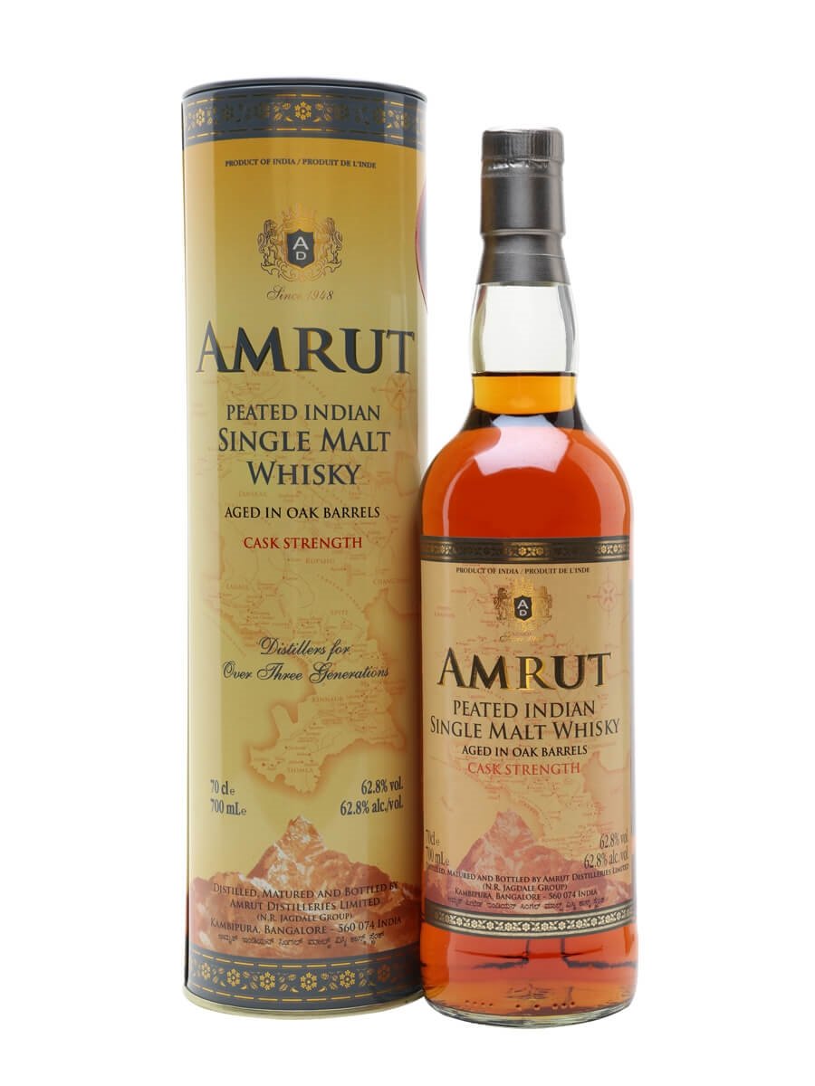 Amrut Peated Cask Strength Malt