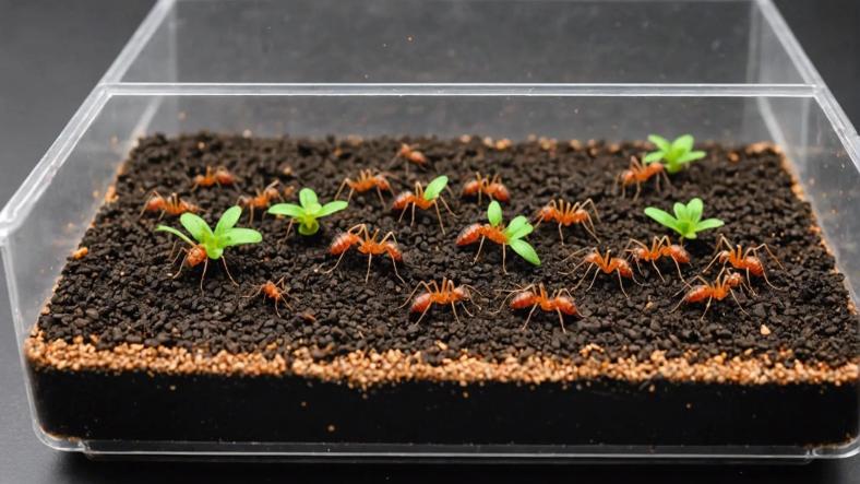 Ant Farm Observation, science experiment for children Ant Farm Observation, science experiment for children