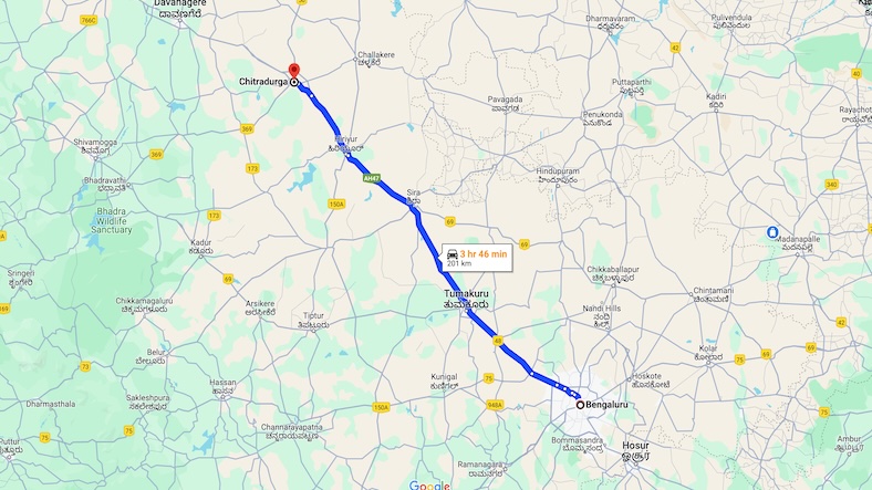 Bangalore to Chitradurga Solo Trip Plan Bangalore to Chitradurga Solo Trip Plan