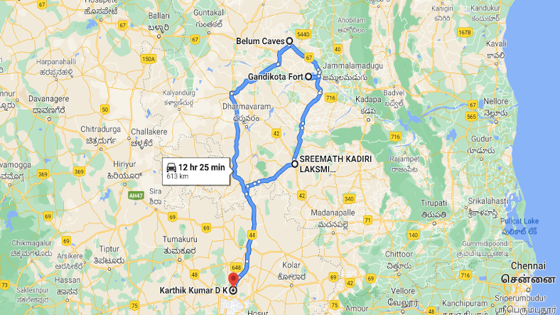 Bangalore to Gandikota Trip Plan Bangalore to Gandikota Trip Plan