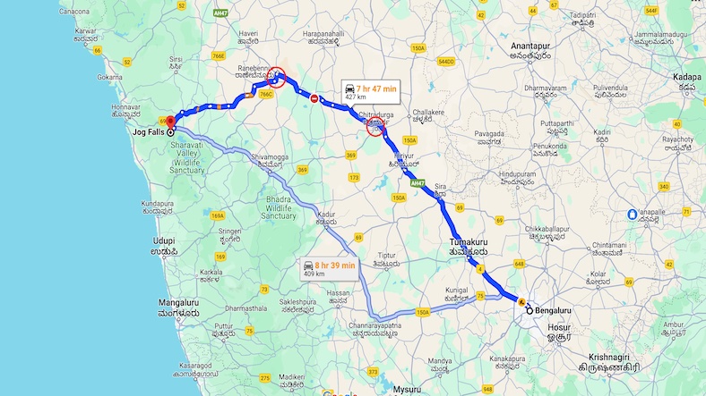 Bangalore to Jog Falls Solo Trip Plan Bangalore to Jog Falls Solo Trip Plan