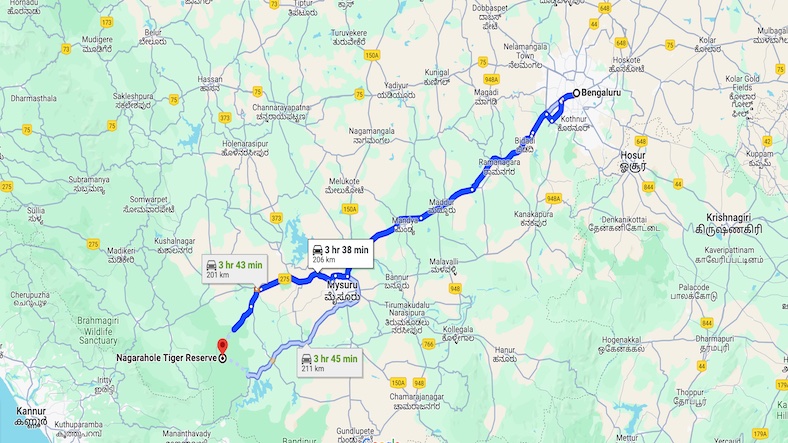 Bangalore to Nagarahole Solo Trip Plan Bangalore to Nagarahole Solo Trip Plan