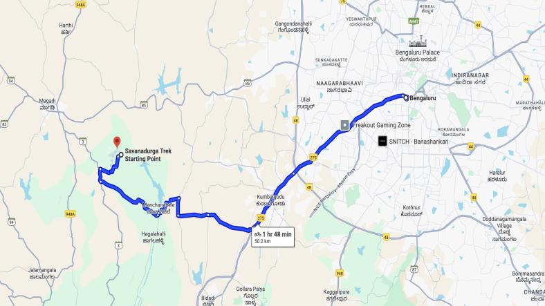 Bangalore to Savandurga Rock Trek – Solo Trip Plan Bangalore to Savandurga Rock Trek – Solo Trip Plan