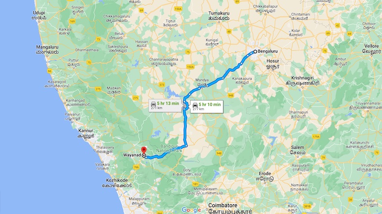 Bangalore to Wayanad Solo Trip Plan Bangalore to Wayanad Solo Trip Plan