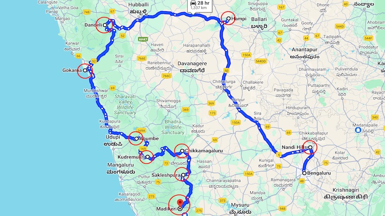 Best places in Karnataka to travel solo in Hot Summer? Best places in Karnataka to travel solo in Hot Summer?