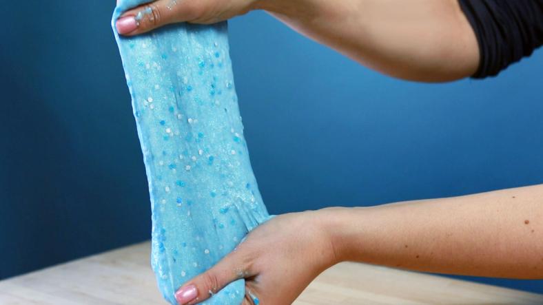 Borax Slime, science experiment for children Borax Slime, science experiment for children