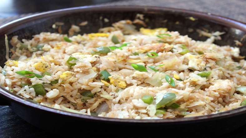Cabbage fried rice recipe Cabbage fried rice recipe