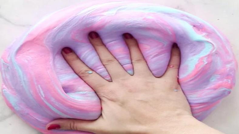 Fluffy Slime, science experiment for children Fluffy Slime, science experiment for children
