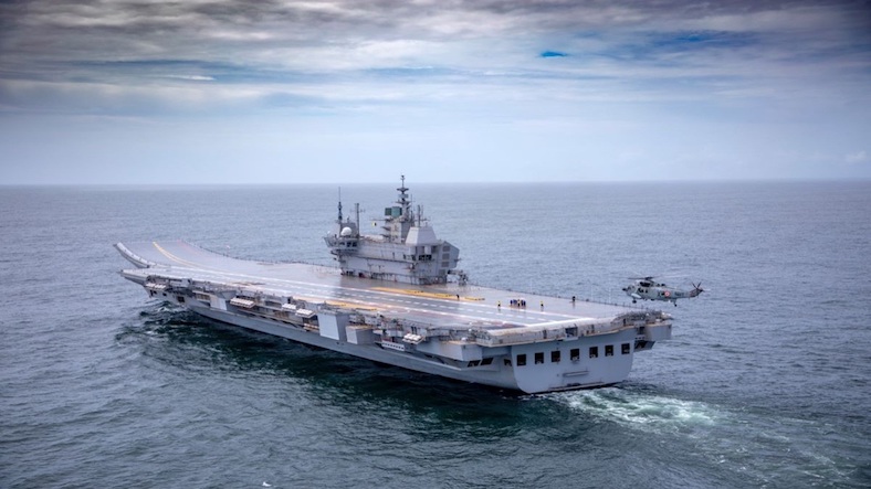 INS Vikrant Delivered to Indian Navy, First Indigenous Aircraft Carrier by India INS Vikrant Delivered to Indian Navy, First Indigenous Aircraft Carrier by India
