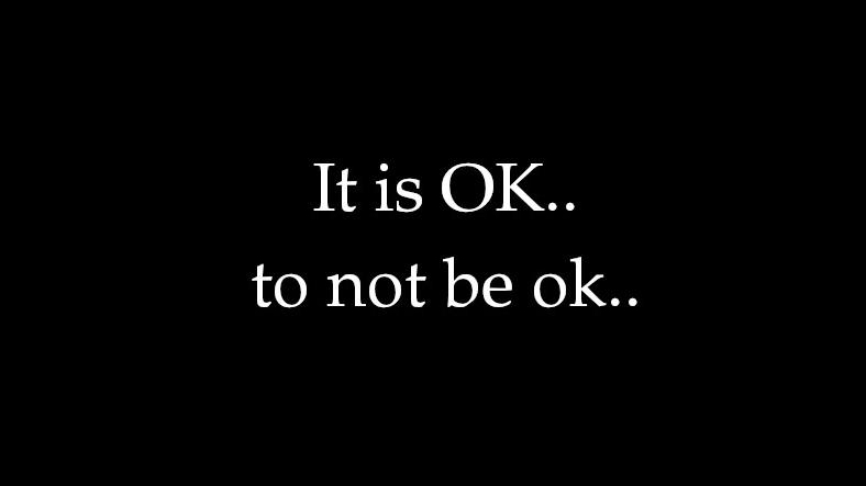 It is OK.. to not be ok !!! - Hanukkah John It is OK.. to not be ok !!! - Hanukkah John