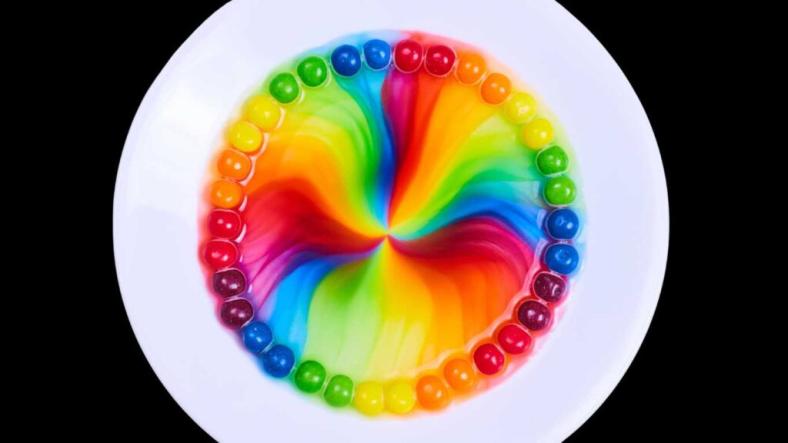 Rainbow Slime, science experiment for children Rainbow Slime, science experiment for children