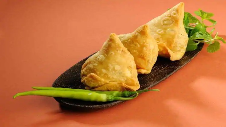 Samosas - Snack from the Indian subcontinent Samosas - Snack from the Indian subcontinent