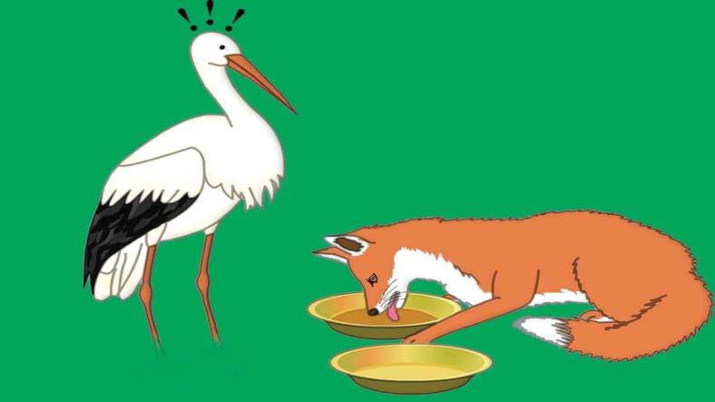 The Fox and the Stork The Fox and the Stork