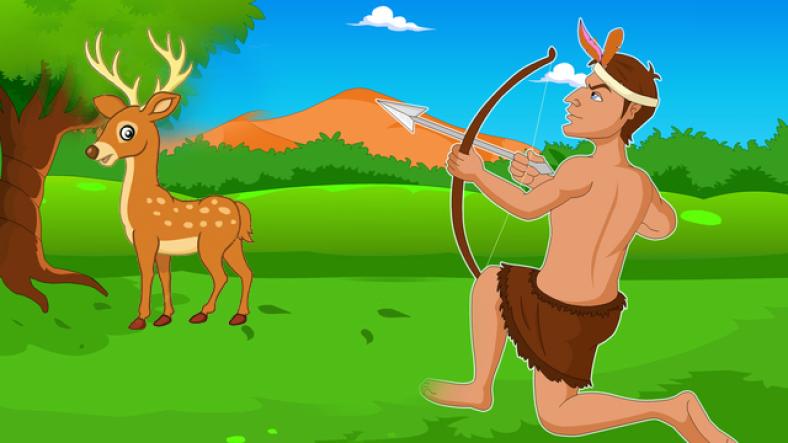 The Hunter and the Deer The Hunter and the Deer