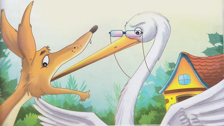 The Wolf and the Crane The Wolf and the Crane