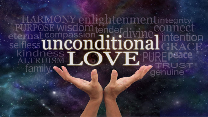 Unconditional love... Unconditional love...